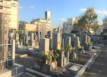 東川島共同墓地