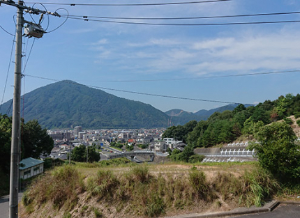 霊園からの風景