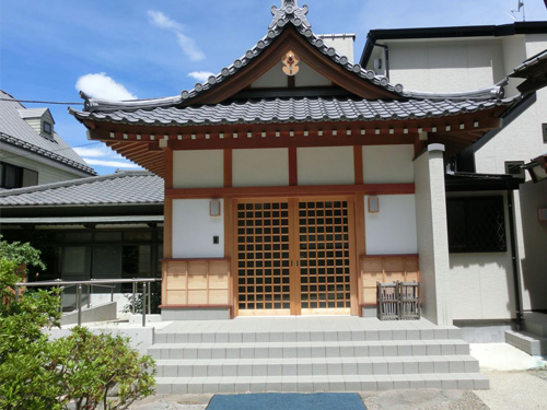 高野山真言宗のお寺です